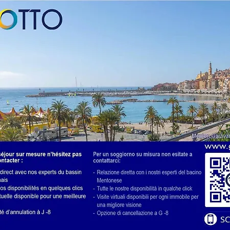 아파트 Superbe 2p Avec Terrasse, Climatisation Et Vue A - Fr-1-196-196 *